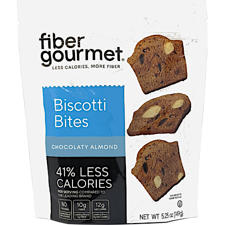 Biscotti Bites 41% Less Calories - Chocolaty Almond